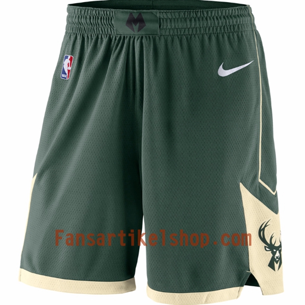 NBA Milwaukee Bucks Herren Shorts Grün Nike Swingman NBA Milwaukee Bucks Herren Shorts Grün Nike Swingman